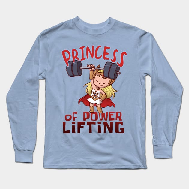 Power Princess Long Sleeve T-Shirt by Dooomcat